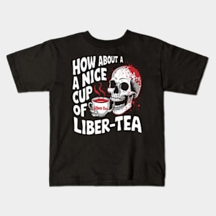 Helldivers 2 Nice cup of liber-tea Kids T-Shirt